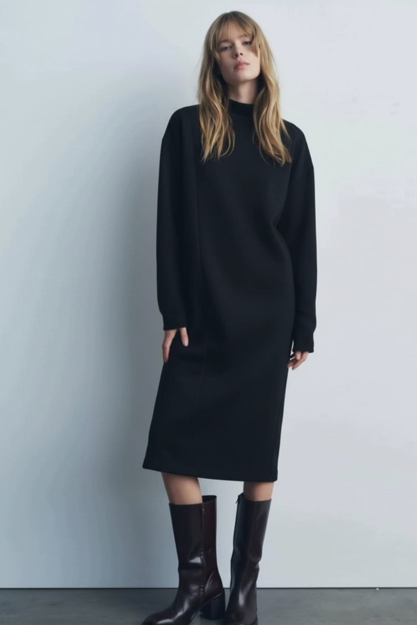 فستان الكشمير الخالص